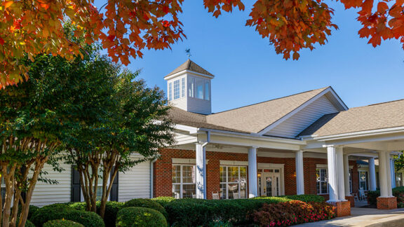 Hermitage Deep Run Entrance Fall Season