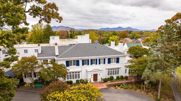 Hermitage Roanoke Aerial View
