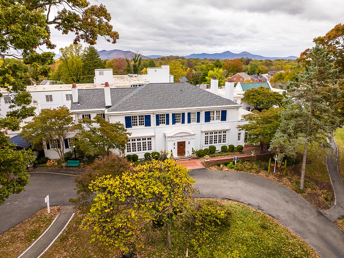 Hermitage Roanoke Aerial View