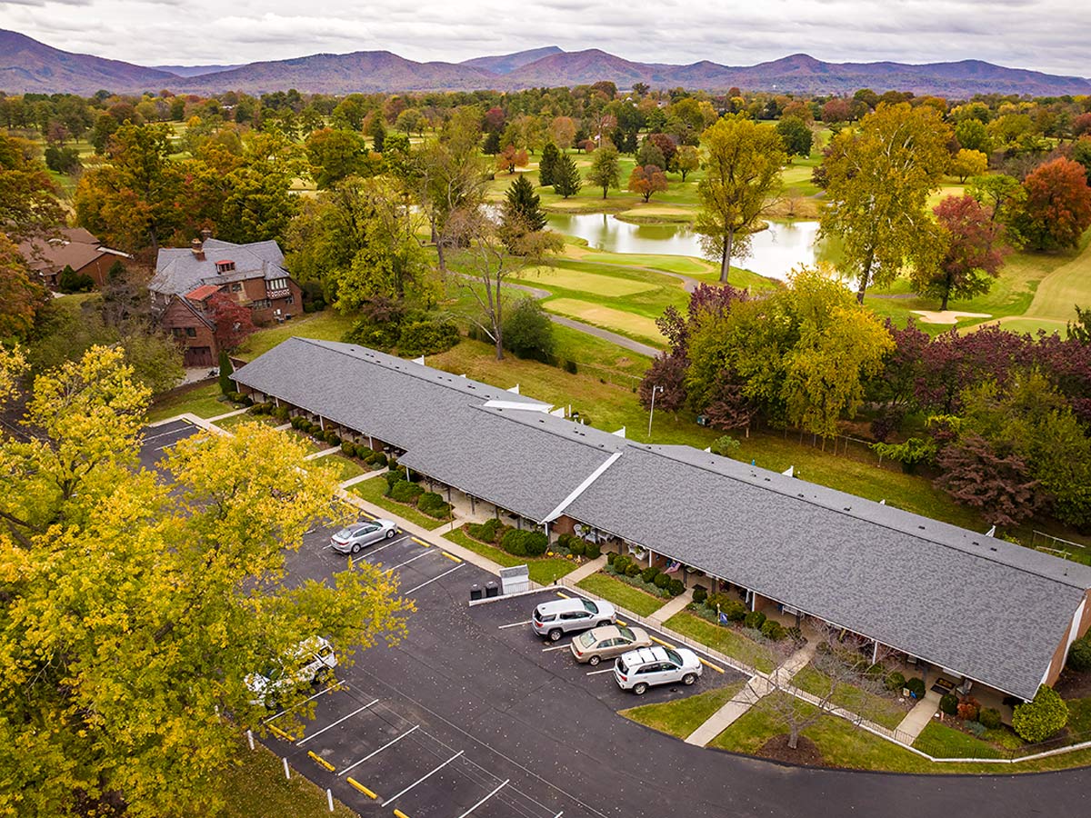 Hermitage Roanoke Aerial View