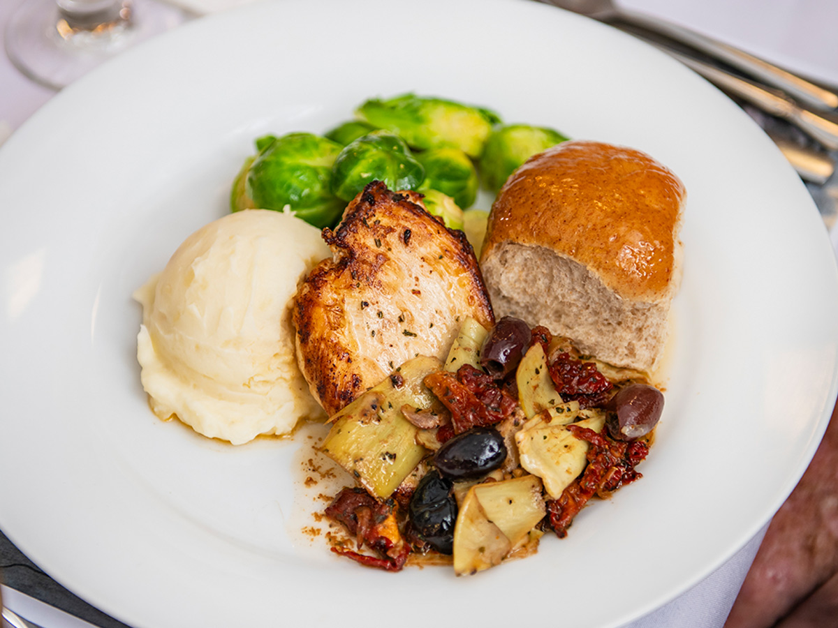 Hermitage Roanoke Healthy Dinner