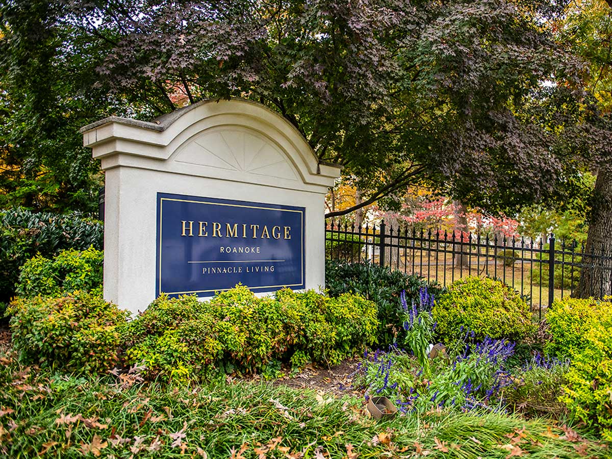 Hermitage Roanoke Outdoor Sign