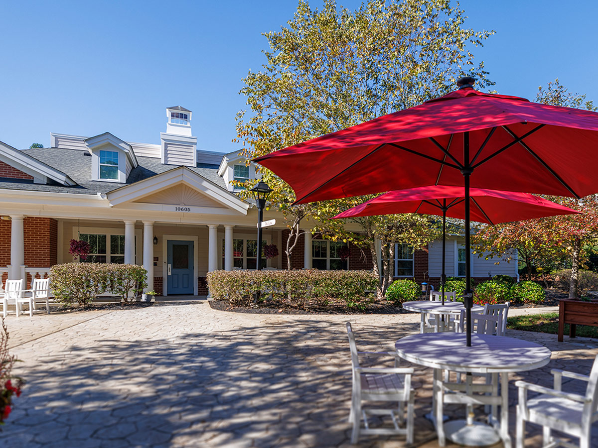 Hermitage Three Chopt Outdoor Courtyard