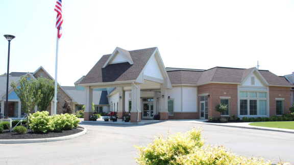 Village at the Greene front entry