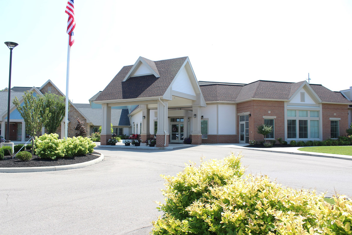 Village at the Greene front entry