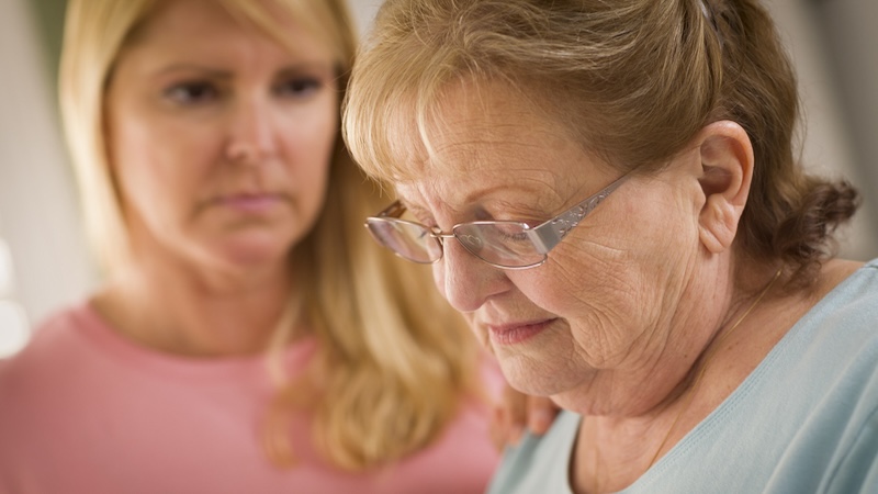 A grown daughter is worried that her senior parent refuses in-home help. Feverpitched