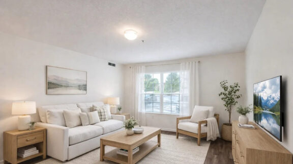 Wellington Village living room