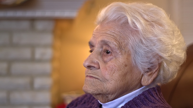 A stubborn elberly mom refuses outside help