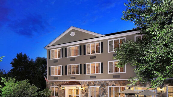 Maplewood at Danbury Exterior at Night