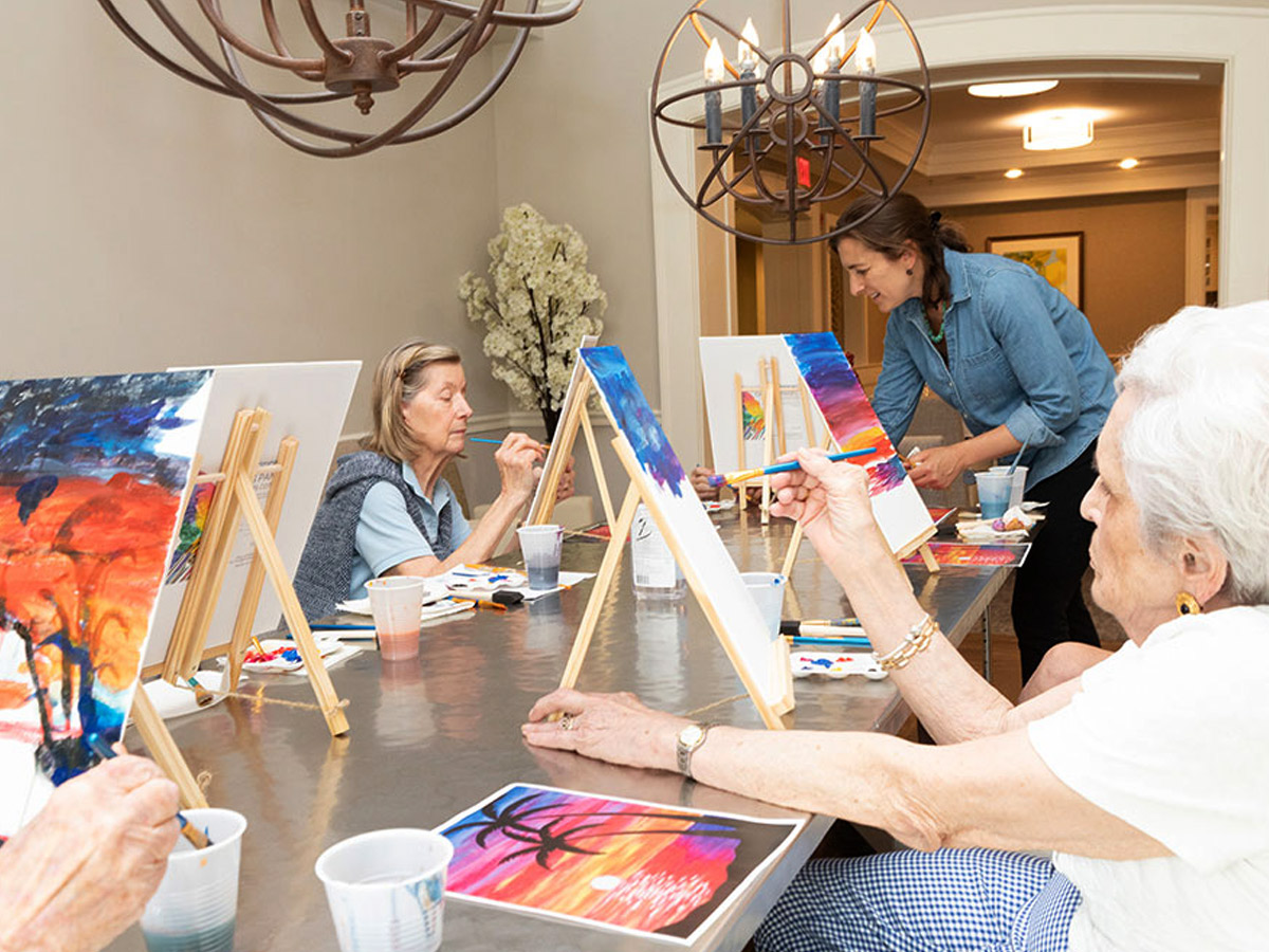 Maplewood at Mill Hill Seniors Painting