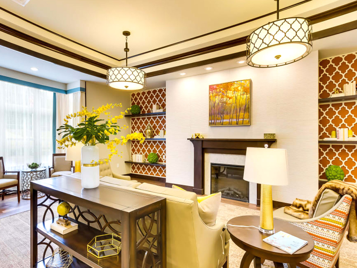 Maplewood at Twinsburg Community Living Room