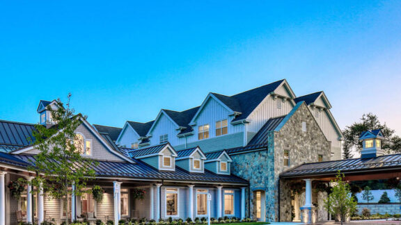 Maplewood at Southpoint Exterior at Dusk