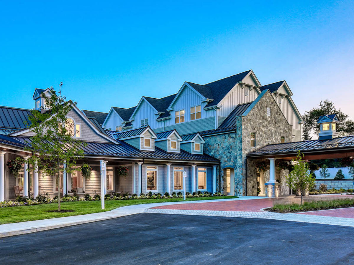 Maplewood at Southpoint Exterior at Dusk