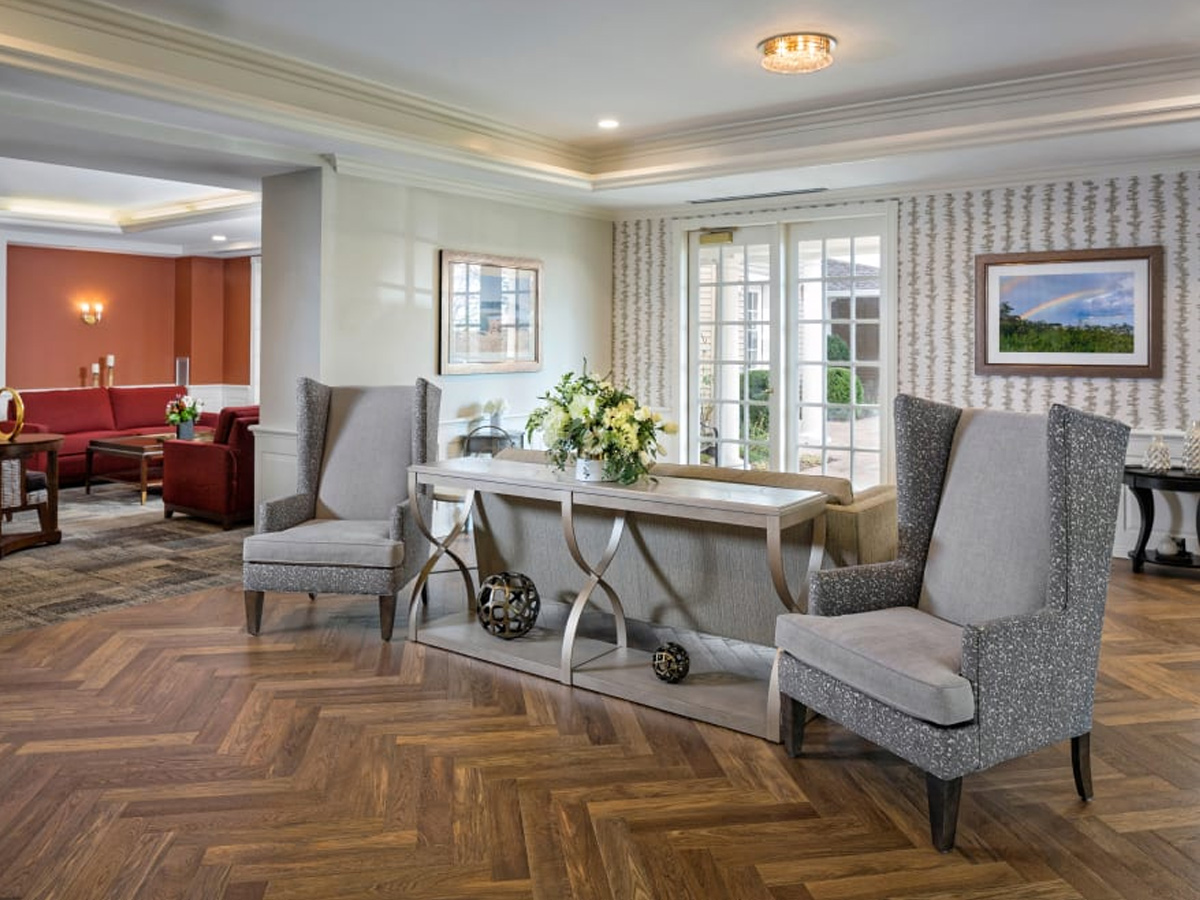 Maplewood at Orange Community Living Room