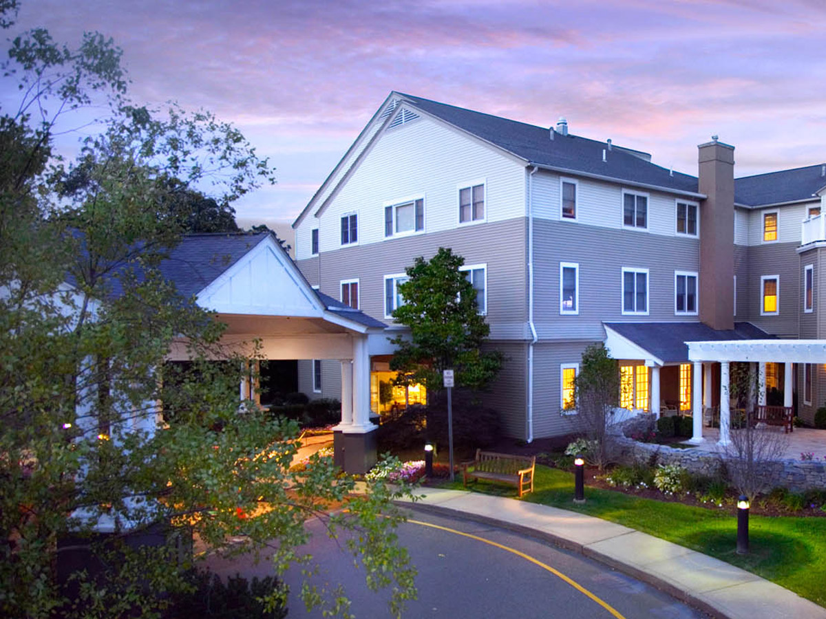 Maplewood at Orange Exterior at Dusk