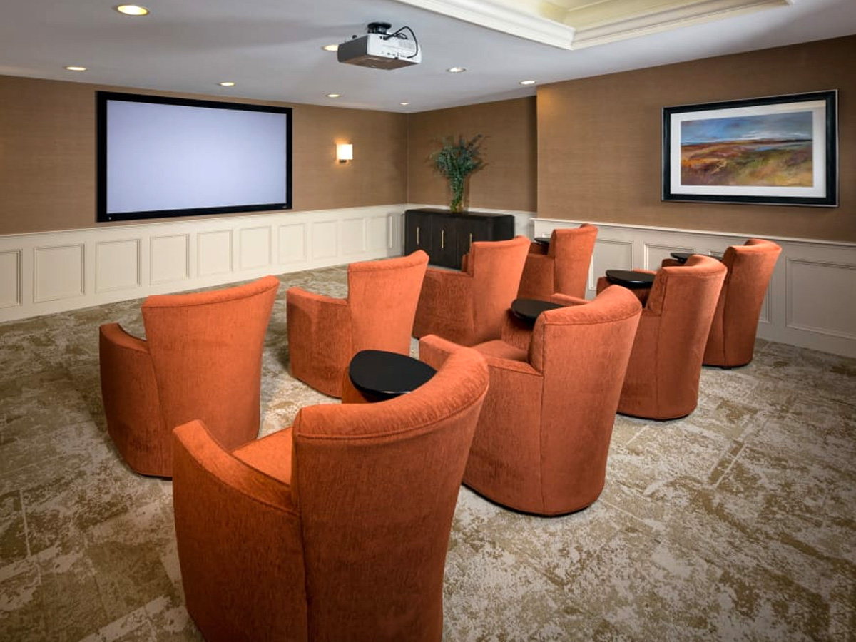 Maplewood at Newton Movie Room