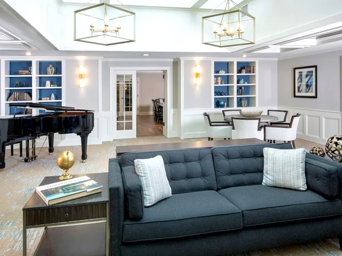 Maplewood at Darien Community Living Room