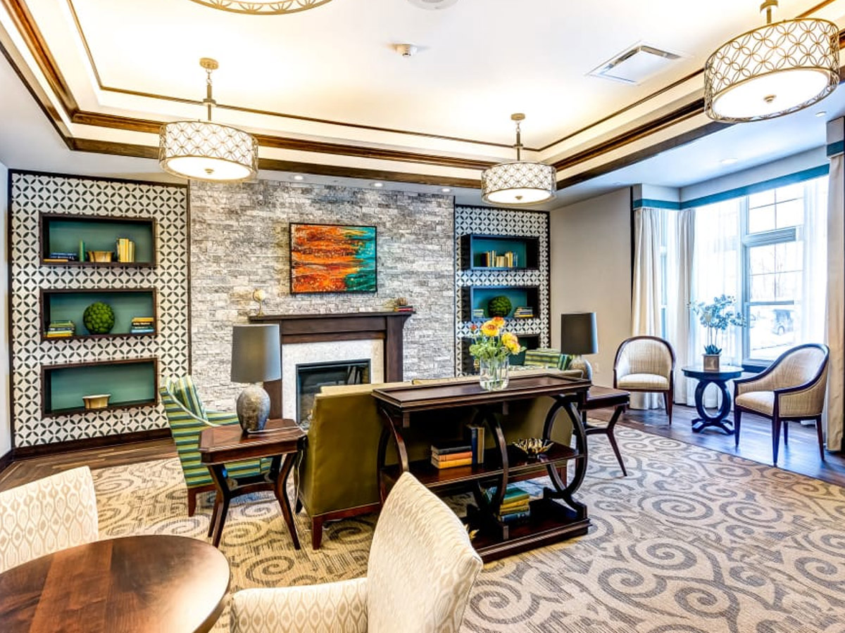 Maplewood at Cuyahoga Falls Community Living Room