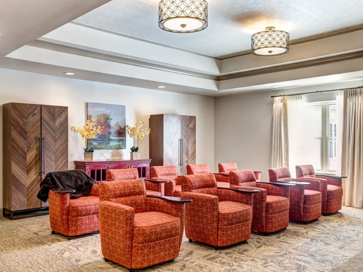 Maplewood at Cuyahoga Falls Movie Room