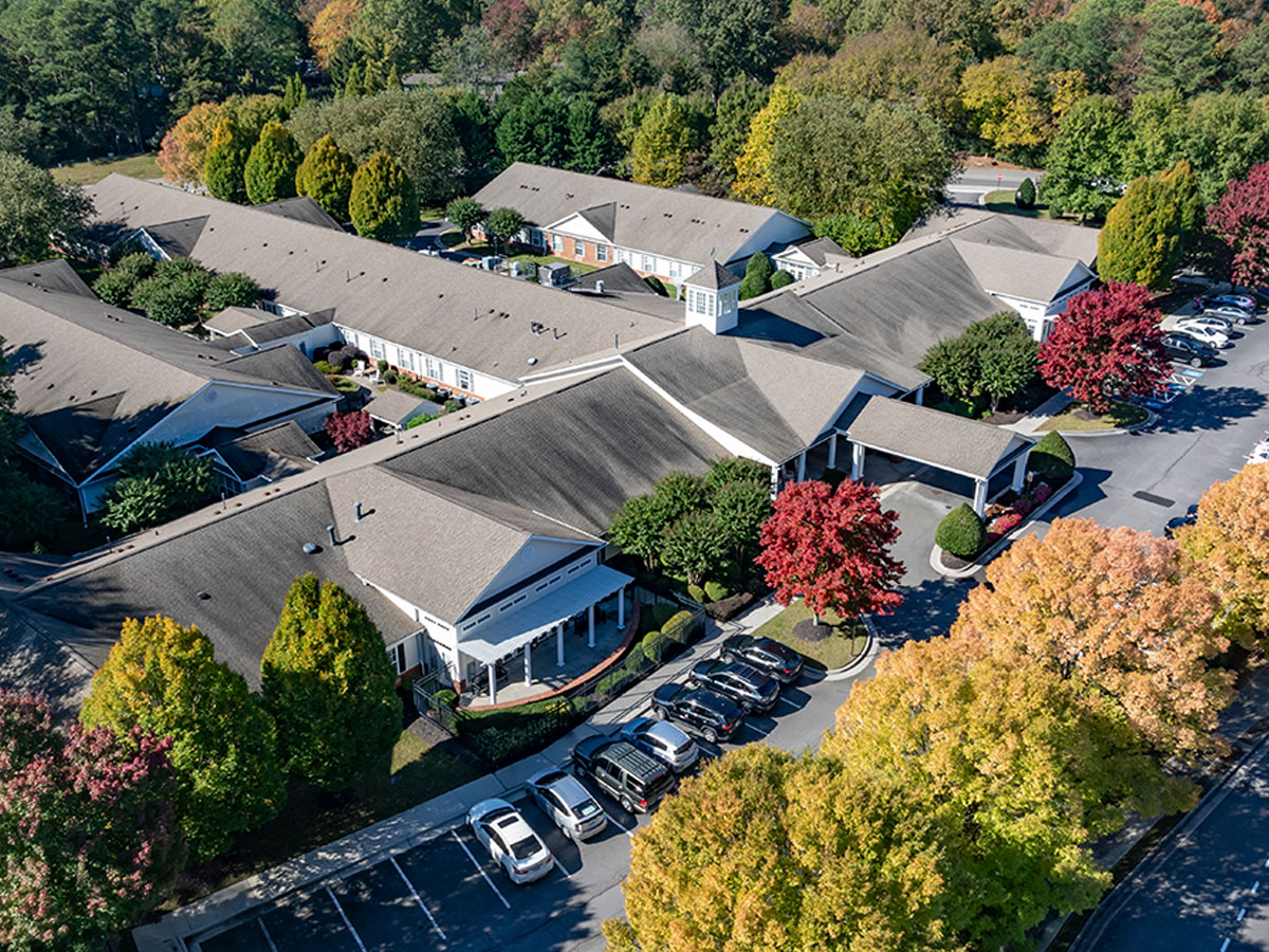 Hermitage Deep Run Aerial View