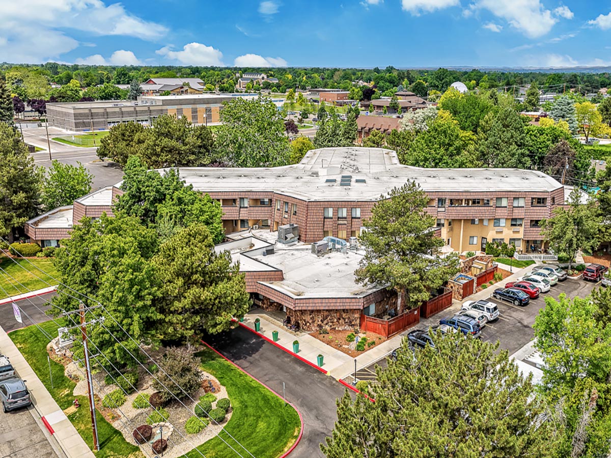 Chateau de Boise Aerial View