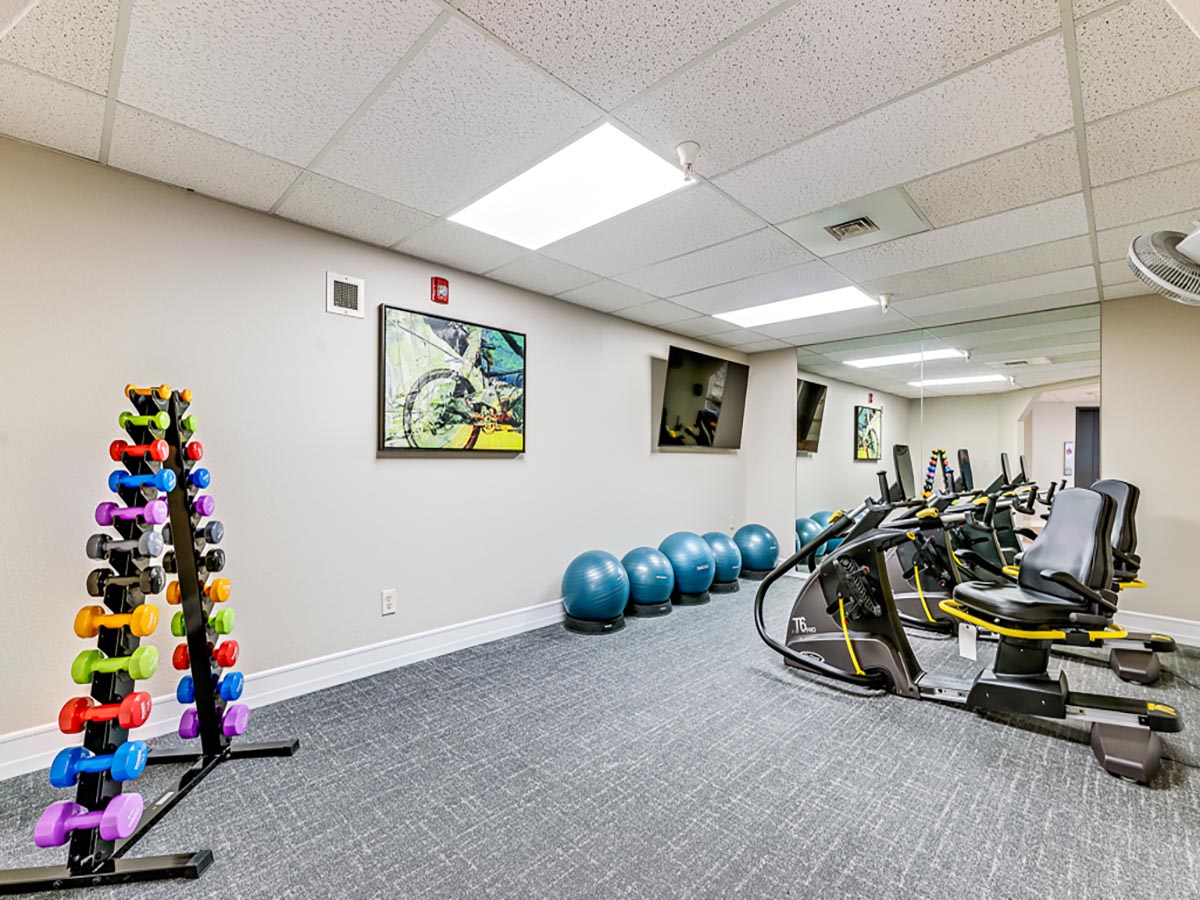 Chateau de Boise Health and Fitness Room