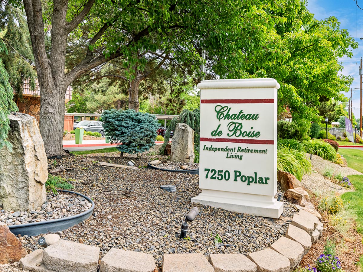 Chateau de Boise Monument Sign