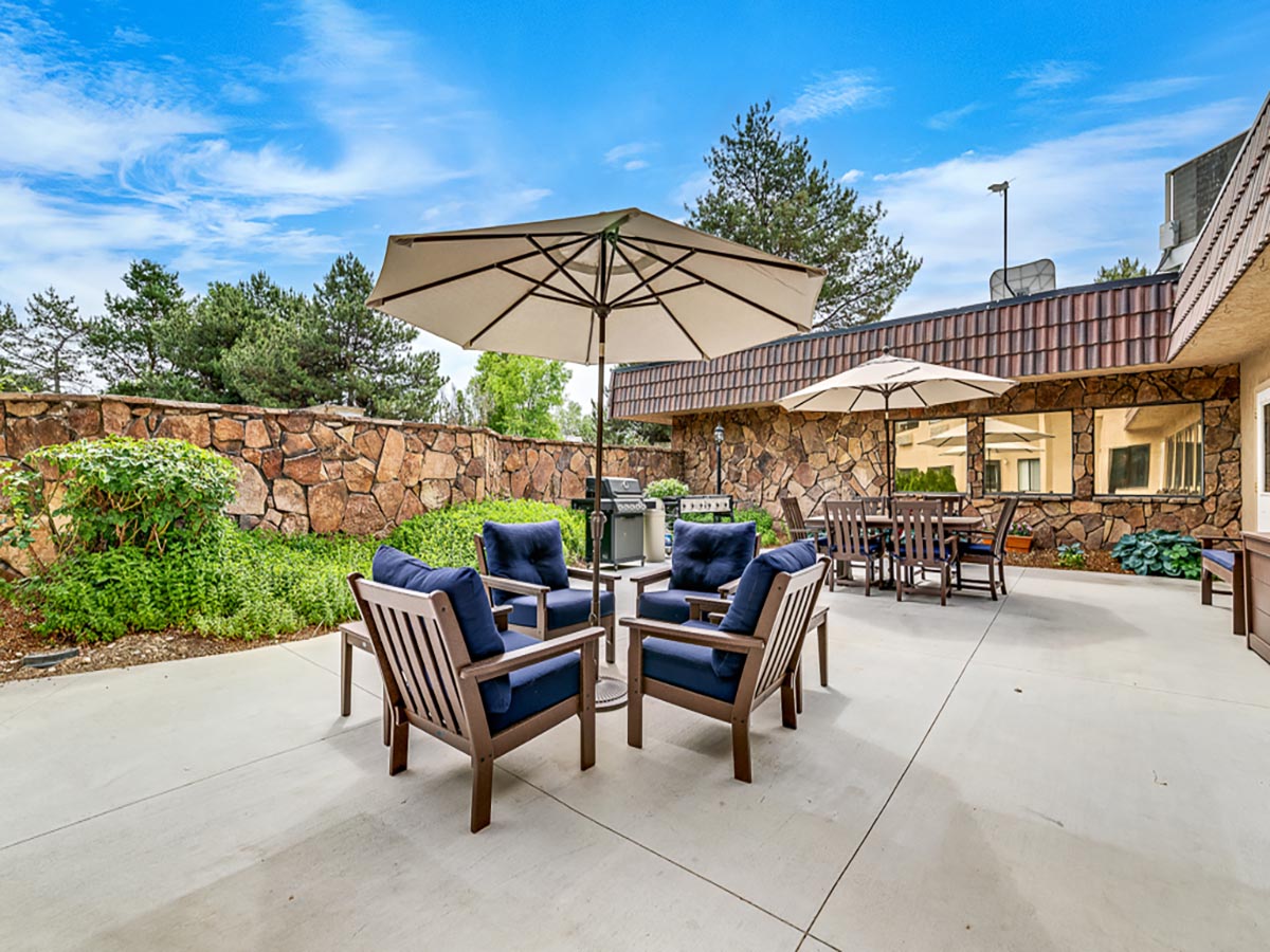 Chateau de Boise Patio