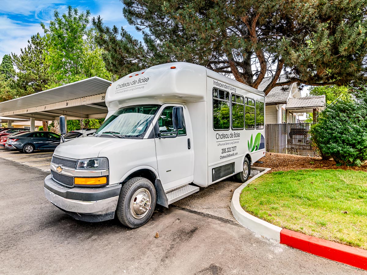 Chateau de Boise Transportation Bus