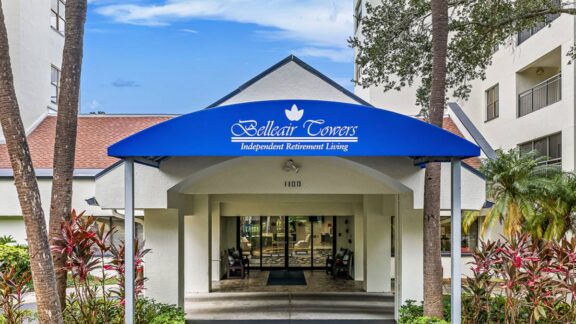 Belleair Towers Entrance