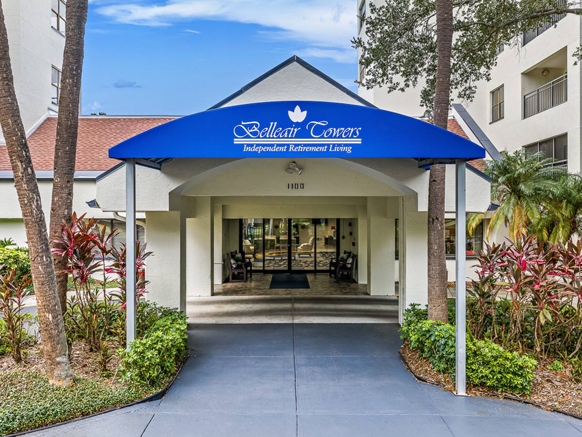Belleair Towers Entrance