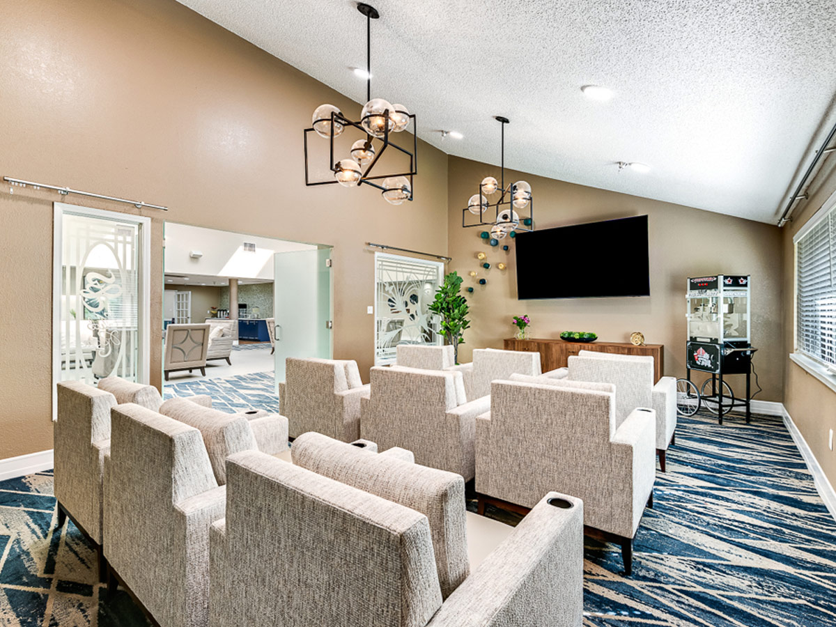Belleair Towers Movie Room