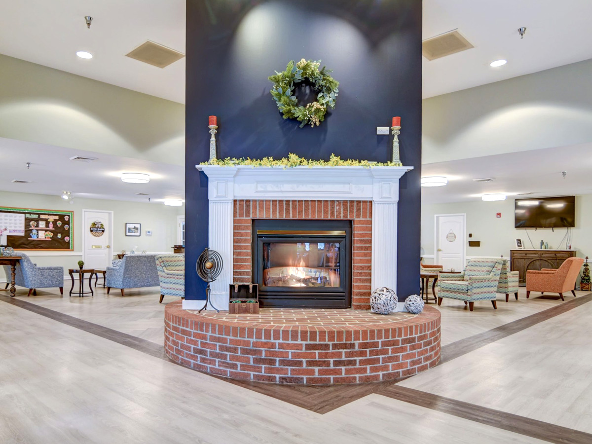Riverstone Danville Community Area Fireplace