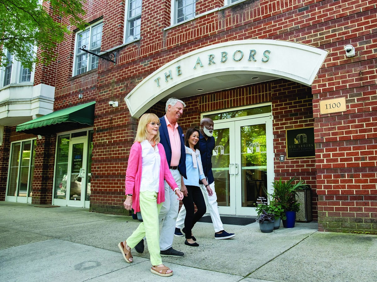 The Arbors Friends Walking