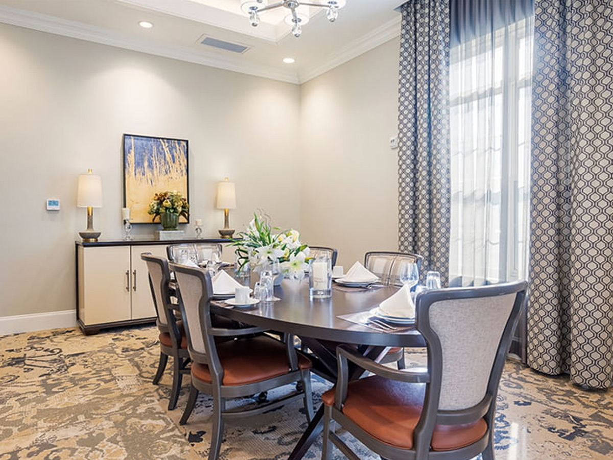 Tribute at the Glen Private Dining Room