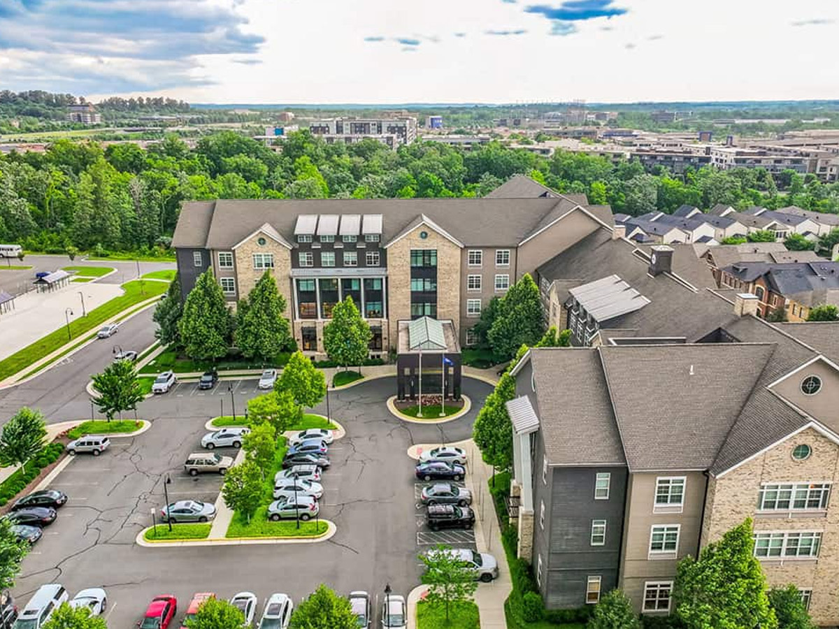 Tribute at One Loudoun Aerial View