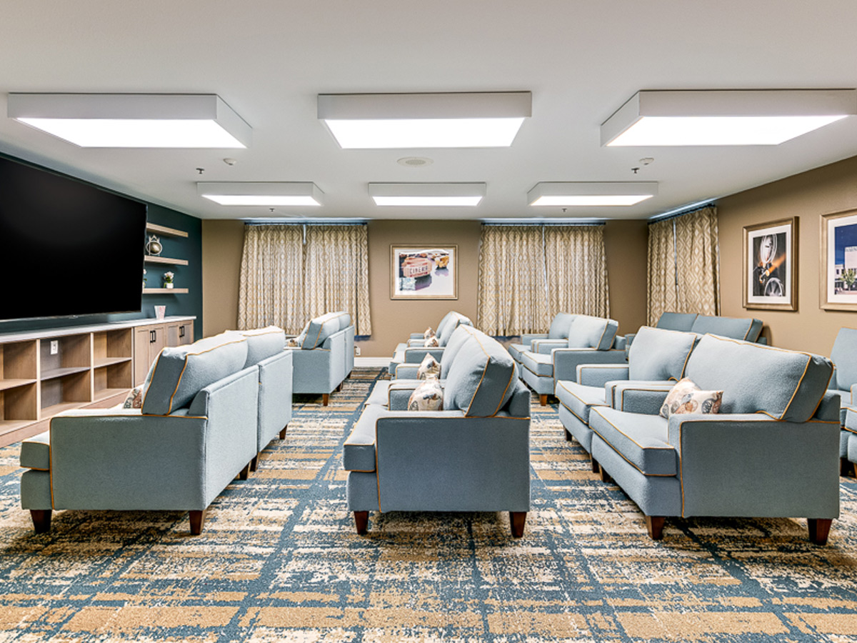 Shasta Estates Movie Room