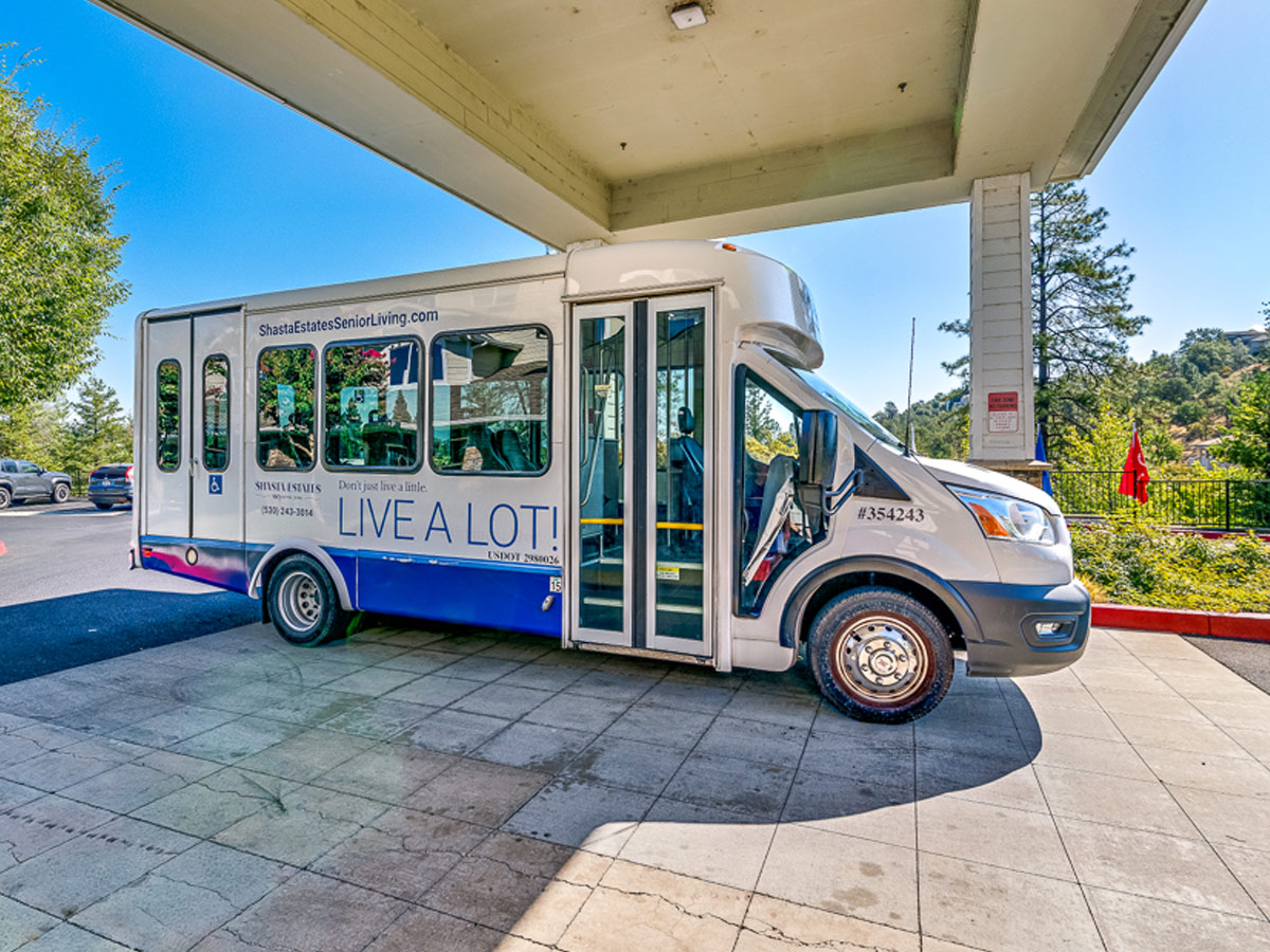 Shasta Estates Transportation Bus