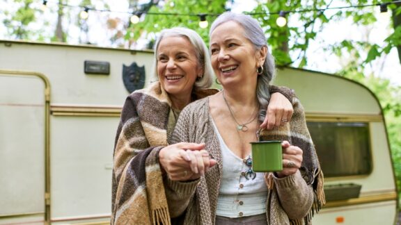 Lesbian couple, among today's LGBTQ+ seniors. Lightfieldstudiosprod