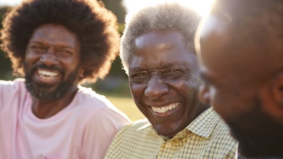A Black man and his sons. Time to consider the cost of senior living in the US
